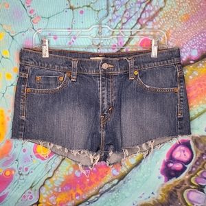 Levi's 515 Cutoff Jean Shorts